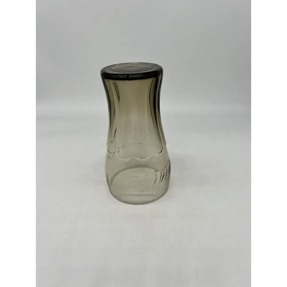 Vintage Coca-Cola Coke Brown Amber Tint‎ Glass Cup Tumbler 6